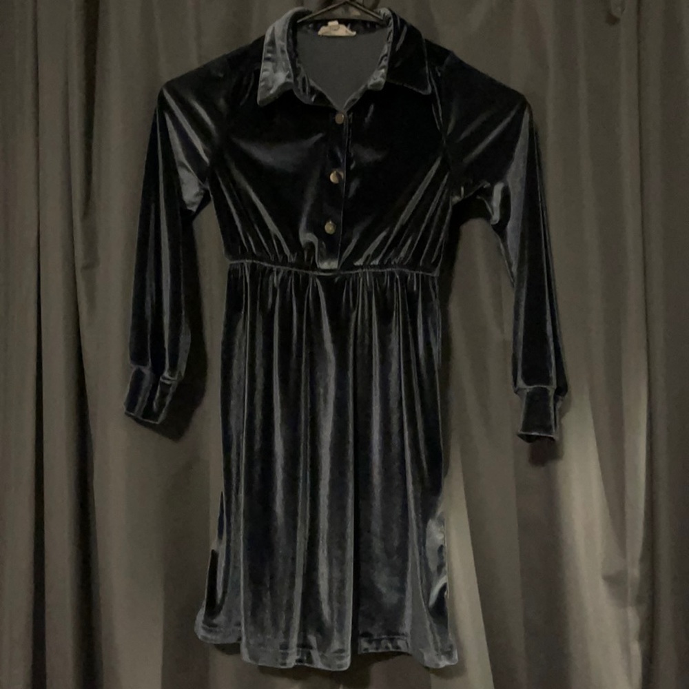 Velvet like dress